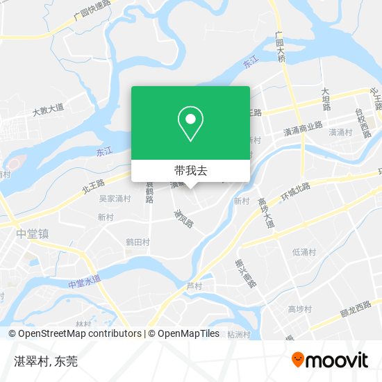 湛翠村地图