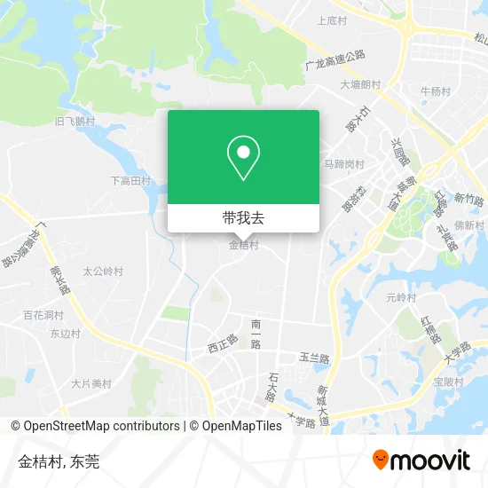 金桔村地图