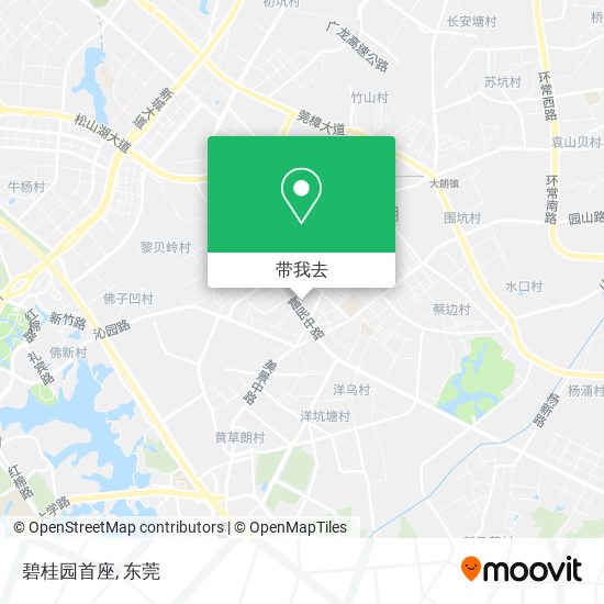碧桂园首座地图