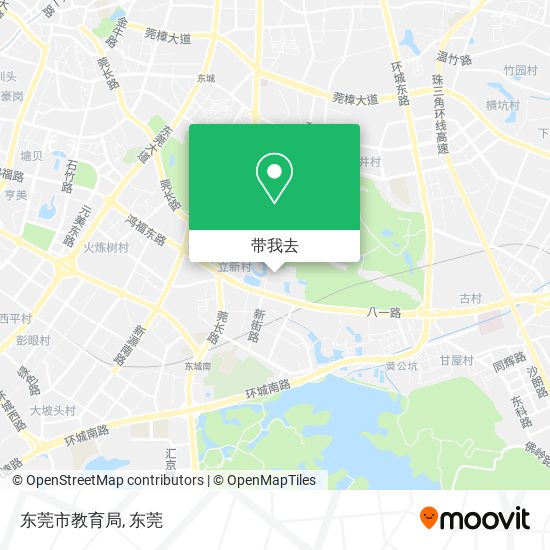 东莞市教育局地图