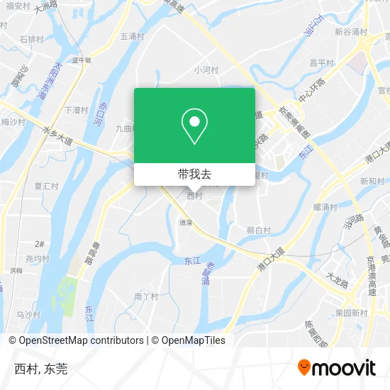 西村地图