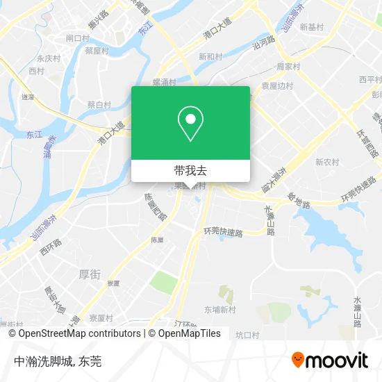 中瀚洗脚城地图