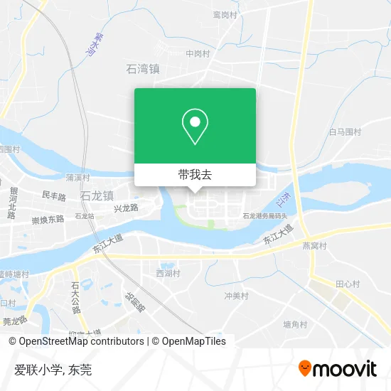 爱联小学地图