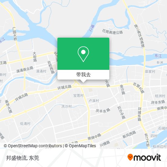邦盛物流地图