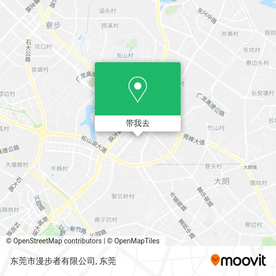 东莞市漫步者有限公司地图