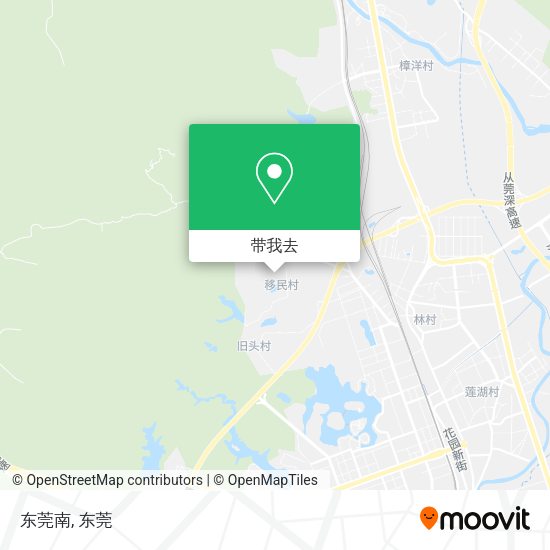 东莞南地图
