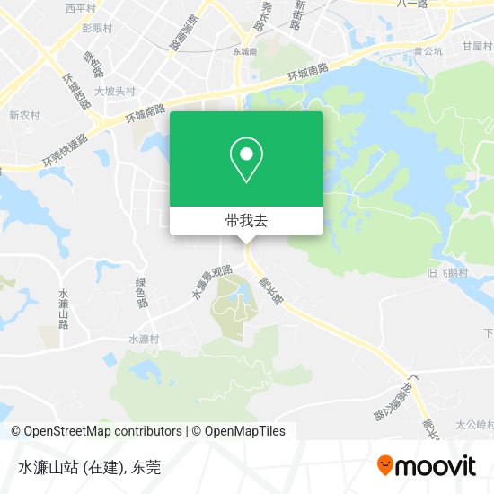 水濂山站 (在建)地图