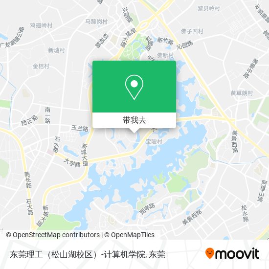 东莞理工（松山湖校区）-计算机学院地图