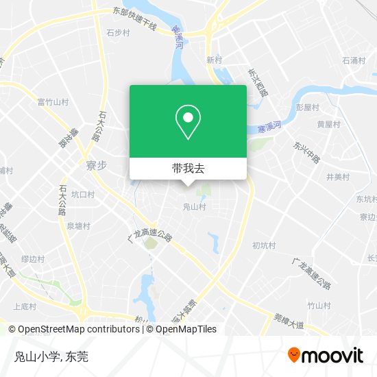 凫山小学地图