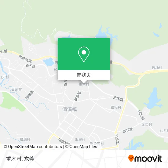 重木村地图