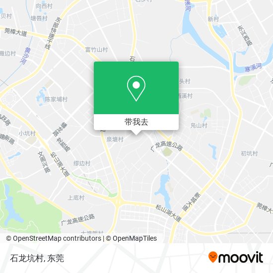 石龙坑村地图