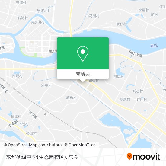 东华初级中学(生态园校区)地图