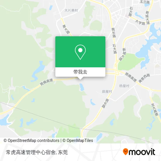 常虎高速管理中心宿舍地图