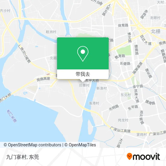 九门寨村地图