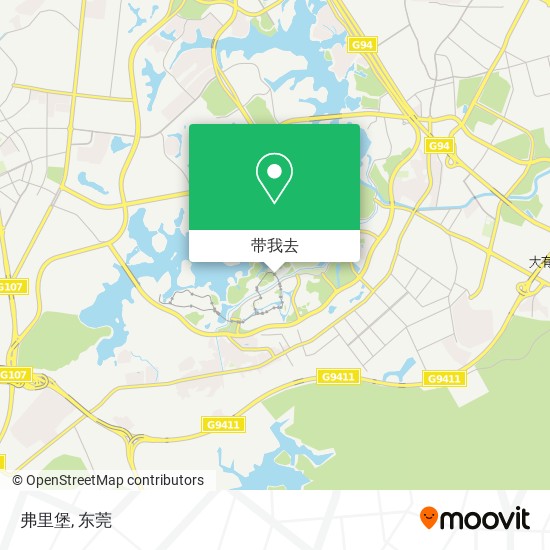弗里堡地图