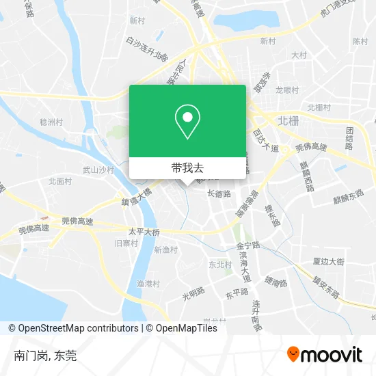 南门岗地图
