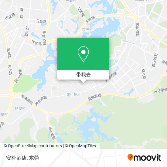 安朴酒店地图