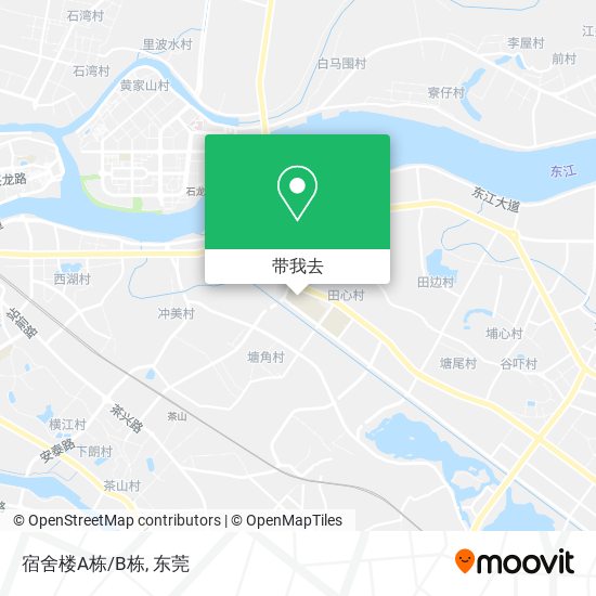 宿舍楼A栋/B栋地图