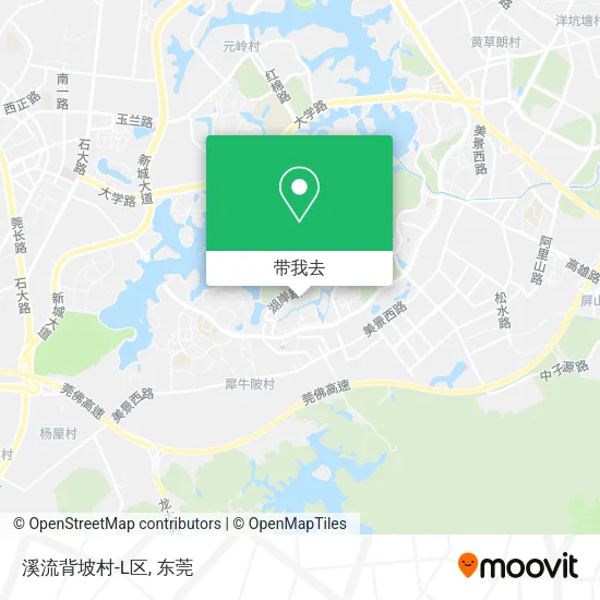 溪流背坡村-L区地图