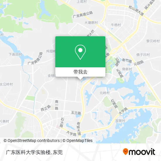 广东医科大学实验楼地图