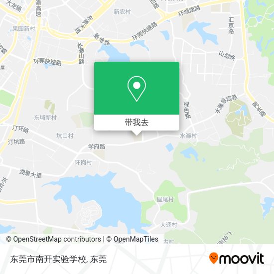 东莞市南开实验学校地图