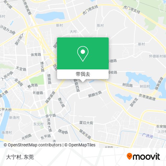 大宁村地图