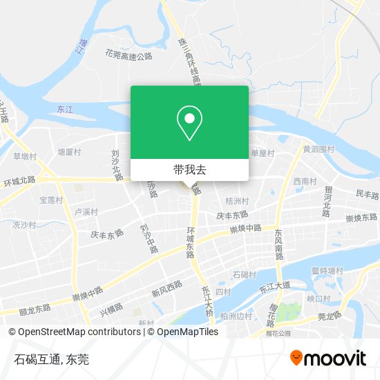 石碣互通地图