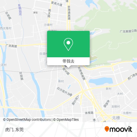 虎门地图