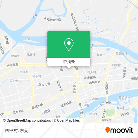四甲村地图
