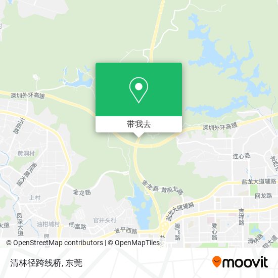 清林径跨线桥地图