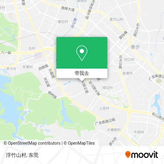 浮竹山村地图