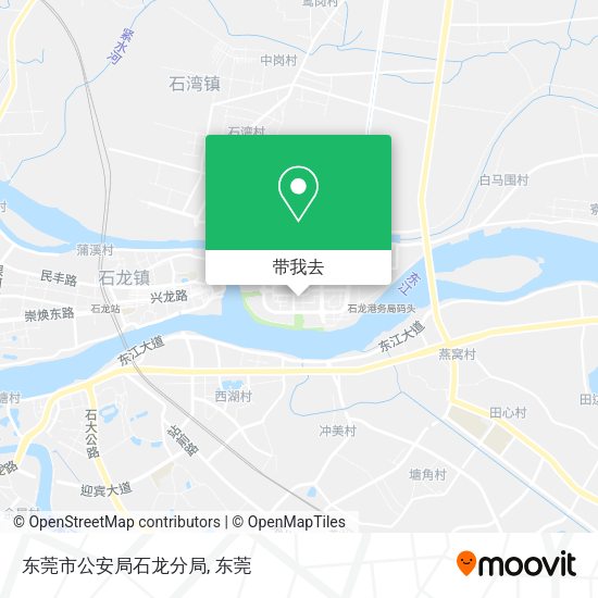 东莞市公安局石龙分局地图