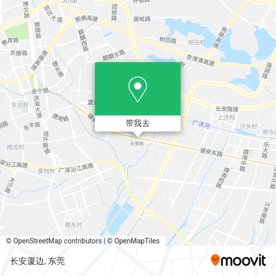 长安厦边地图