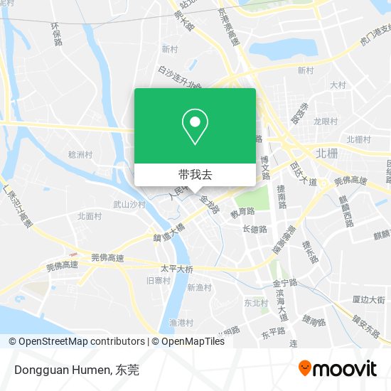Dongguan Humen地图