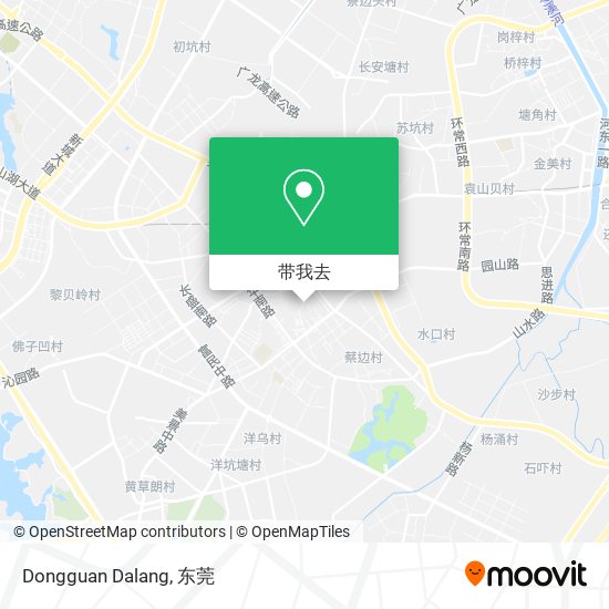 Dongguan Dalang地图