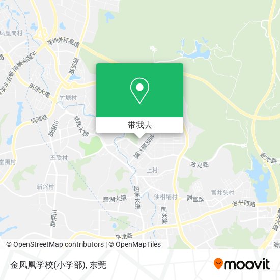 金凤凰学校(小学部)地图