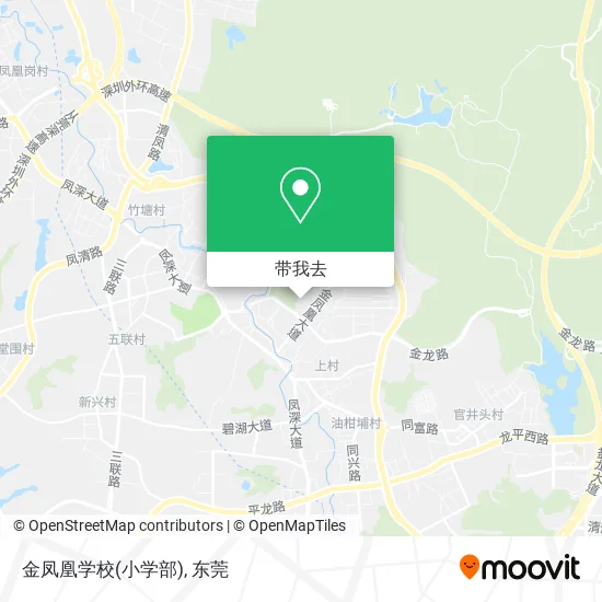 金凤凰学校(小学部)地图
