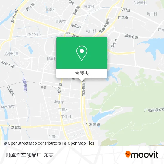顺卓汽车修配厂地图