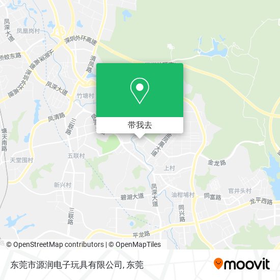 东莞市源润电子玩具有限公司地图