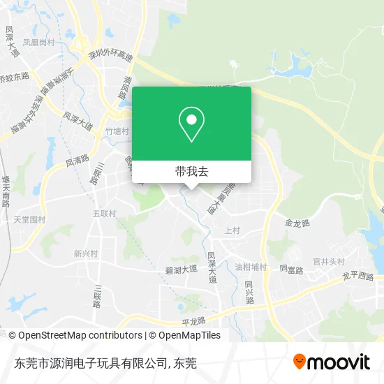 东莞市源润电子玩具有限公司地图
