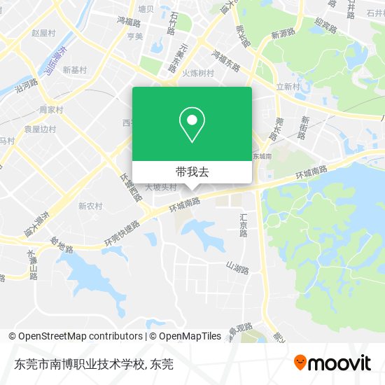 东莞市南博职业技术学校地图