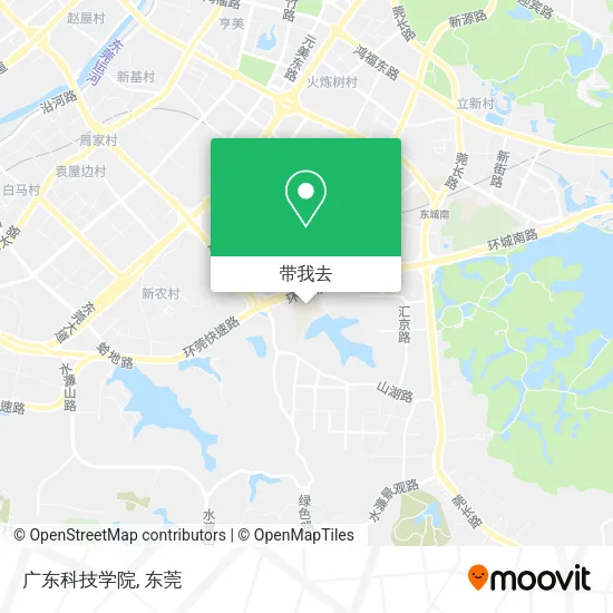 广东科技学院地图