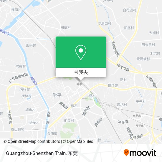 Guangzhou-Shenzhen Train地图