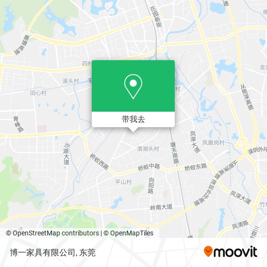 博一家具有限公司地图