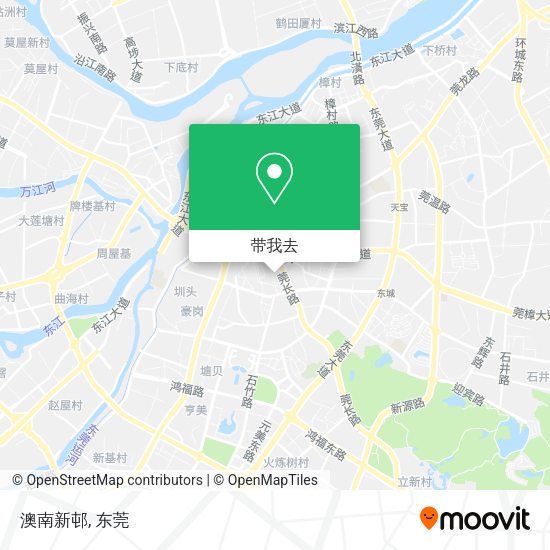 澳南新邨地图