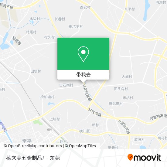葆来美五金制品厂地图
