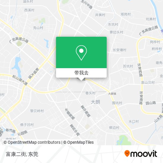 富康二街地图