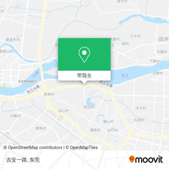 吉安一路地图