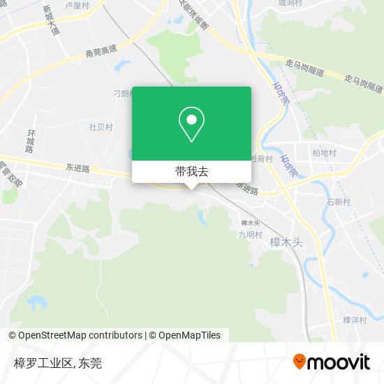 樟罗工业区地图