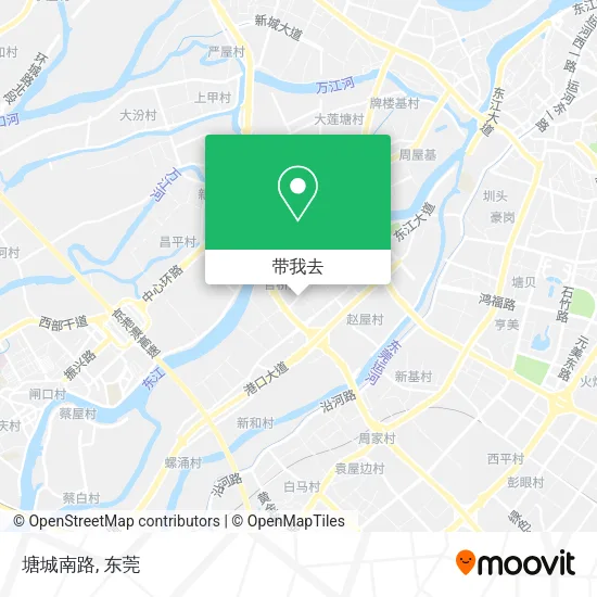 塘城南路地图